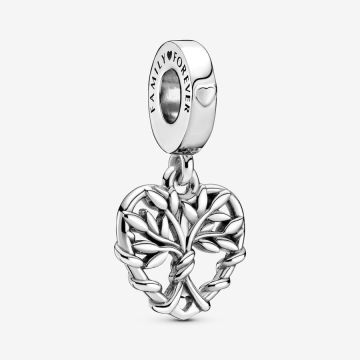 Charm Pendant Arbre De Vie Cœur