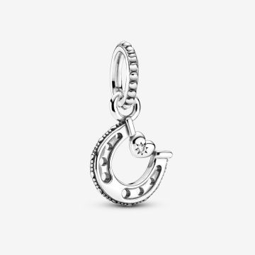 Charm Pendant Fer à Cheval Porte-Bonheur
