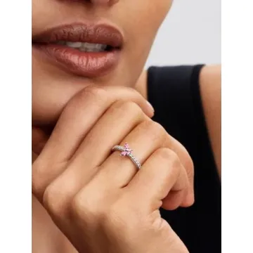 Bague Papillon Scintillante Pandora