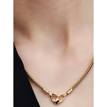 Collier Chaîne Cloutée Pandora