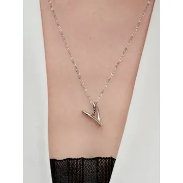 Collier à Pendentif Cœur de Forme Organique Pandora