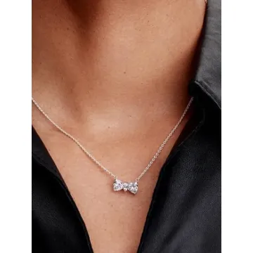 Collier Nœud Scintillant Pandora