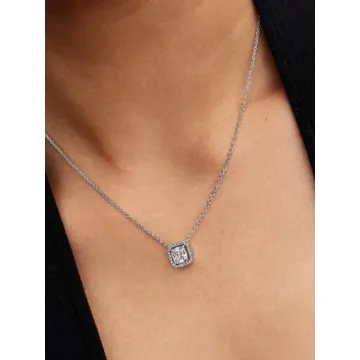 Collier Pendentif Halo Scintillant Pandora