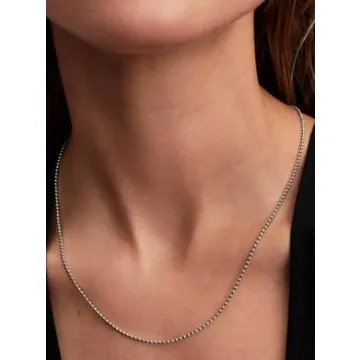 Collier Sphères métalliques Pandora