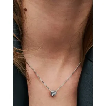 Collier Cœur Surélevé Pandora