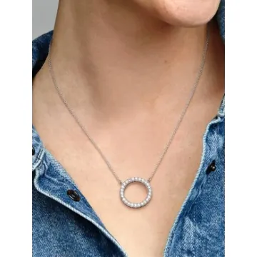 Collier Cercle Scintillant Pandora