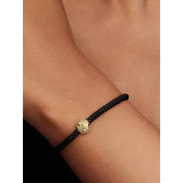 Mini Charm Globe Texturé Doré Pandora