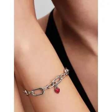 Mini Charm Pendant Cœur Chakra Rouge Pandora