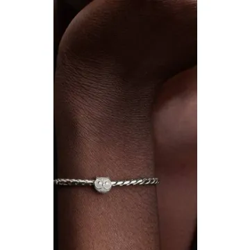 Mini Charm Chouette Texturé Pandora