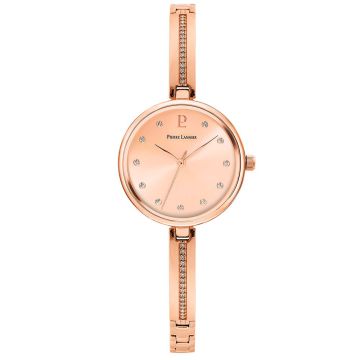Montre Femme LEIA Cadran Doré-rose Bracelet Acier Doré- rose