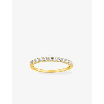 Bague Oxyde De Zirconium Or Jaune
