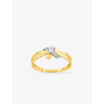 Bague Oxyde De Zirconium Bicolore