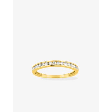 Bague Oxyde De Zirconium Or Jaune