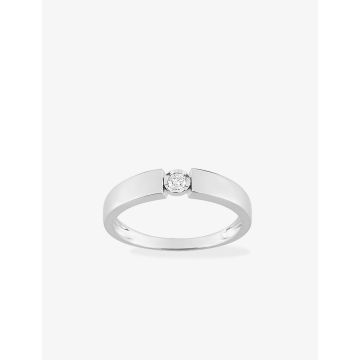 Bague Diamant 0.052 Or Blanc
