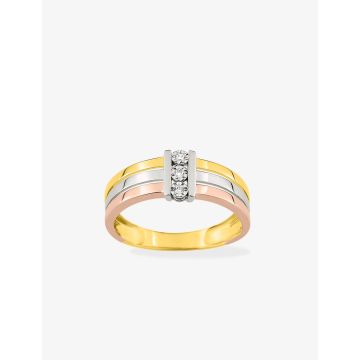 Bague Diamant 0.03ct 3 Ors
