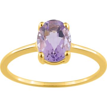 Bague Améthyste Or Jaune