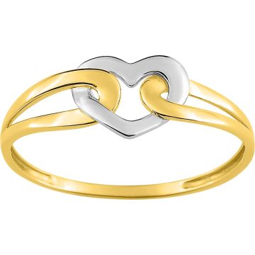 Bague Or Jaune+Rh