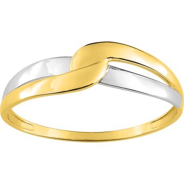 Bague Or Jaune+Rh