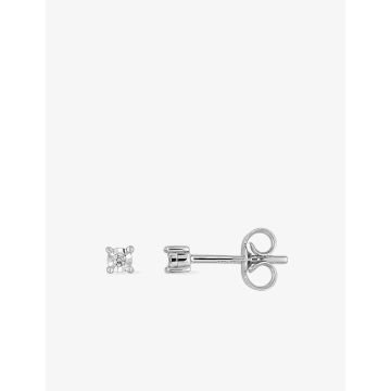 Boucles D'oreilles  Clou Diamant 0.01 Gh-P3 Or375 B Past