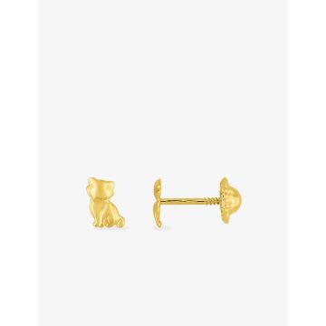 Boucles D'oreilles  Clou+Vis Or Jaune