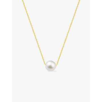 Collier Or 9ct Jaune Perle