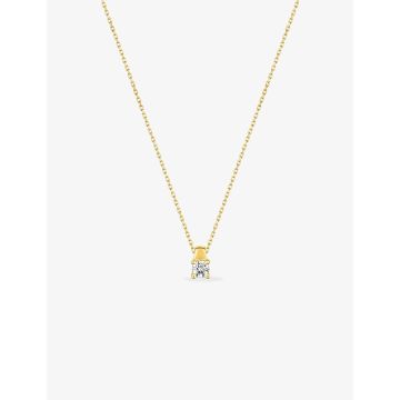 Coll.Dts 0.15ct Ghp3 Or 9ct Jau.Rho