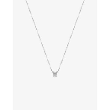 Collier Diamant 0.02ct Gh-P3 Or375 B Pa