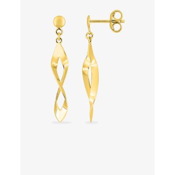 Boucles D'oreille Pendantes Or 375