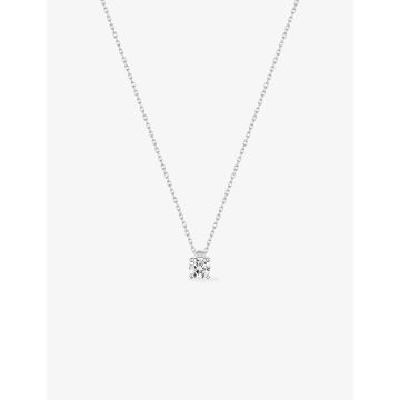 Collier Diamant 0,11 Or Blanc Or750