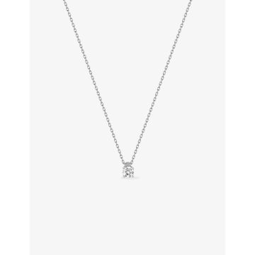 Collier Diamant 0.15ct Or Blanc