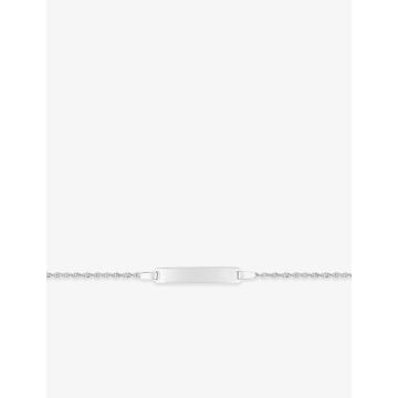 Gourmette Bébé Or 9ct Blanc