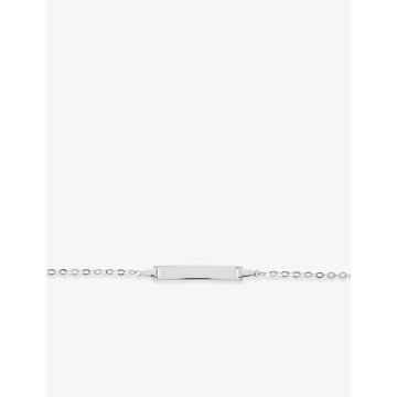 Gourmette Bébé Or 9ct Blanc