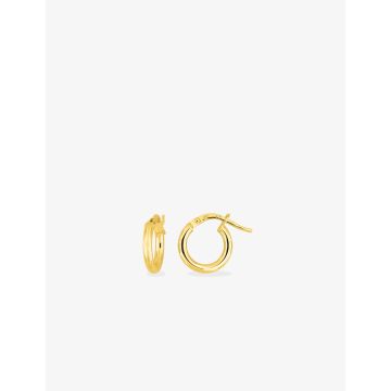 Créoles Lisses Or 9ct Jaune