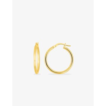 Créoles Lisses Or 9ct Jaune