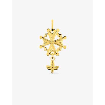 Croix Huguenote Or 9ct Jaune