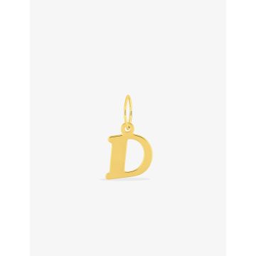 Pendentif lettre D or375 jaune