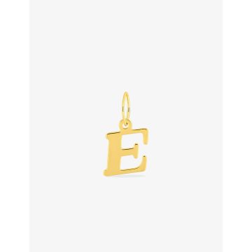 Pendentif lettre E or375 jaune