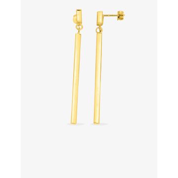 Boucles D'oreilles  Pendantes Or Jaune