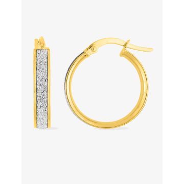 Boucles D'oreilles  Créoles Or Jaune