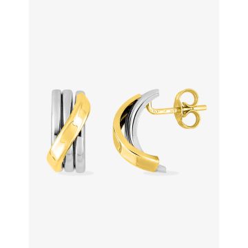 B.O. or375 jaune et blanc