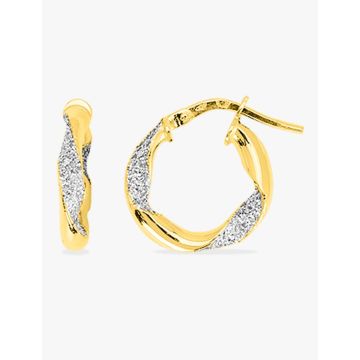 Boucles D'oreilles  Créoles Or Jaune