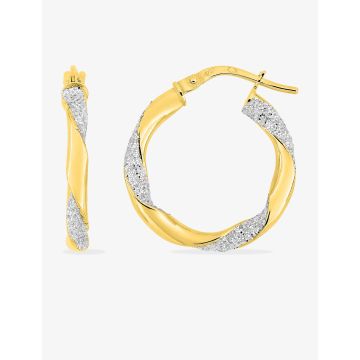 Boucles D'oreilles  Créoles Or Jaune