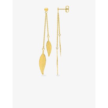 Boucles D'oreilles  Pendantes Or Jaune
