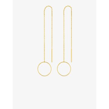 Boucles D'oreilles  Chaîne Or Jaune