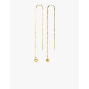 Boucles D'oreilles  Chaîne Or Jaune