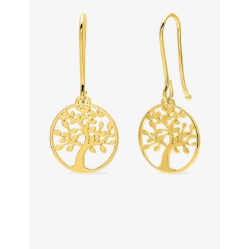 Boucles D'oreilles  Crochet Or Jaune