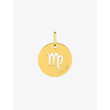 Pendentif Zodiaque Vierge Or Jaune