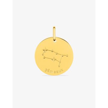 Médaille Gémeaux Or Jaune
