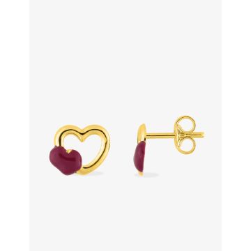 Boucles D'oreilles  Clou Enfant Or Jaune