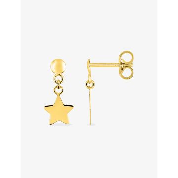 Boucles D'oreilles  Pendantes Or Jaune
